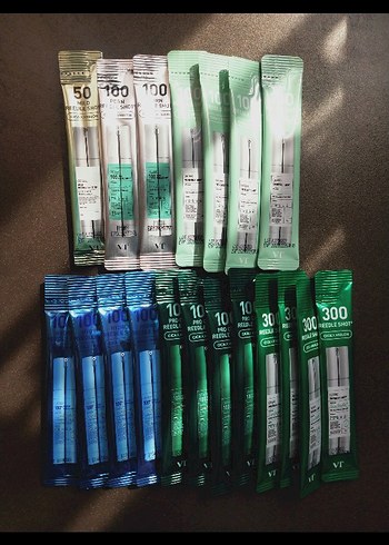 6 adet VT reedle shot+VT maske