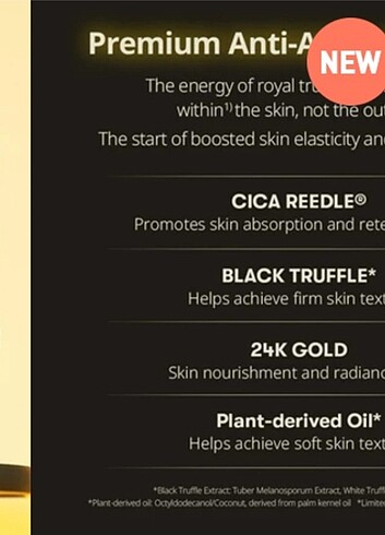 Beden Renk VTcosmetics Black Truffle Reedle Shot 100