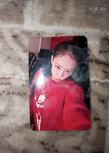 Jennie fanmade arkasız photocard