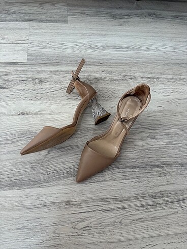 36 Beden camel Renk Stiletto ayakkabı