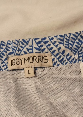 IGGY MORRIS MARKA Erkek Mavi Desenli Mayo - Görsel 5