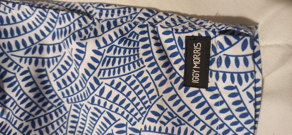 IGGY MORRIS MARKA Erkek Mavi Desenli Mayo - Görsel 3