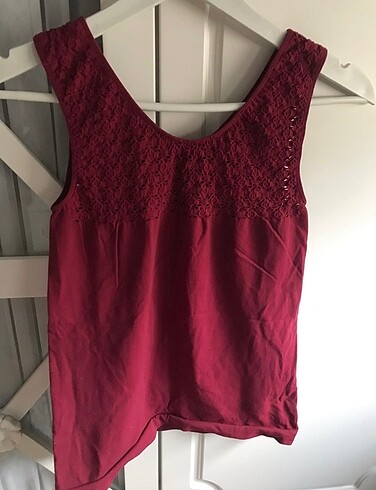 Bershka, M beden, bordo bluz