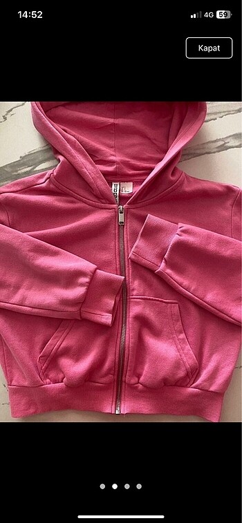 H&M h&m pembe esofman takimi