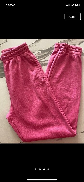 m Beden h&m pembe esofman takimi