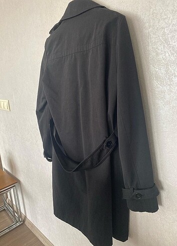 xl Beden Siyah trençkot