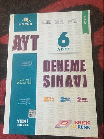  AYT Test kitabı