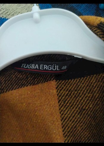 Düğmeli Uzun Kollu Kareli Kadın Gömlek - Görsel 3