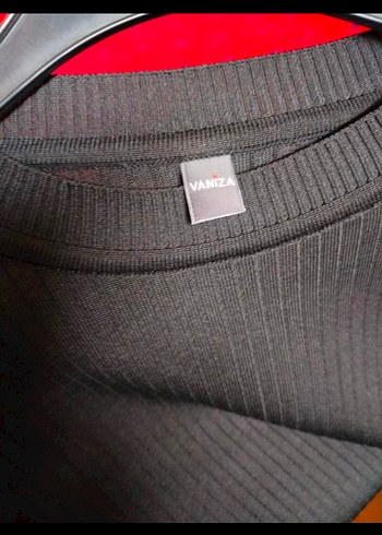 Siyah Kadın Triko Uzun Kollu Kazak - Görsel 2