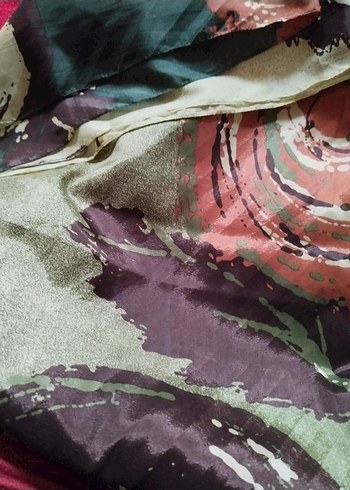 Bohem Çok Renkli Kadın Şal - Görsel 2