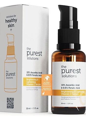 The Purest Solutions C vitamini Serum