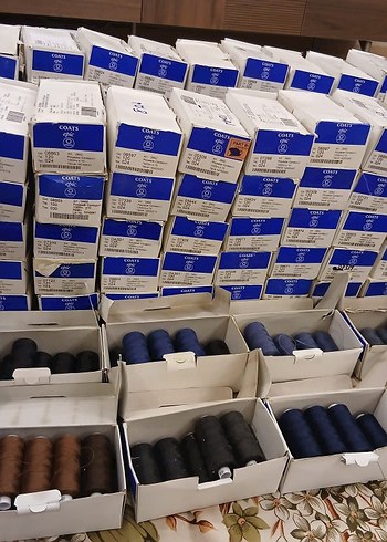 Coats markalı dikiş iplikleri 1000 metrelik bobinler 1 adet - Görsel 2