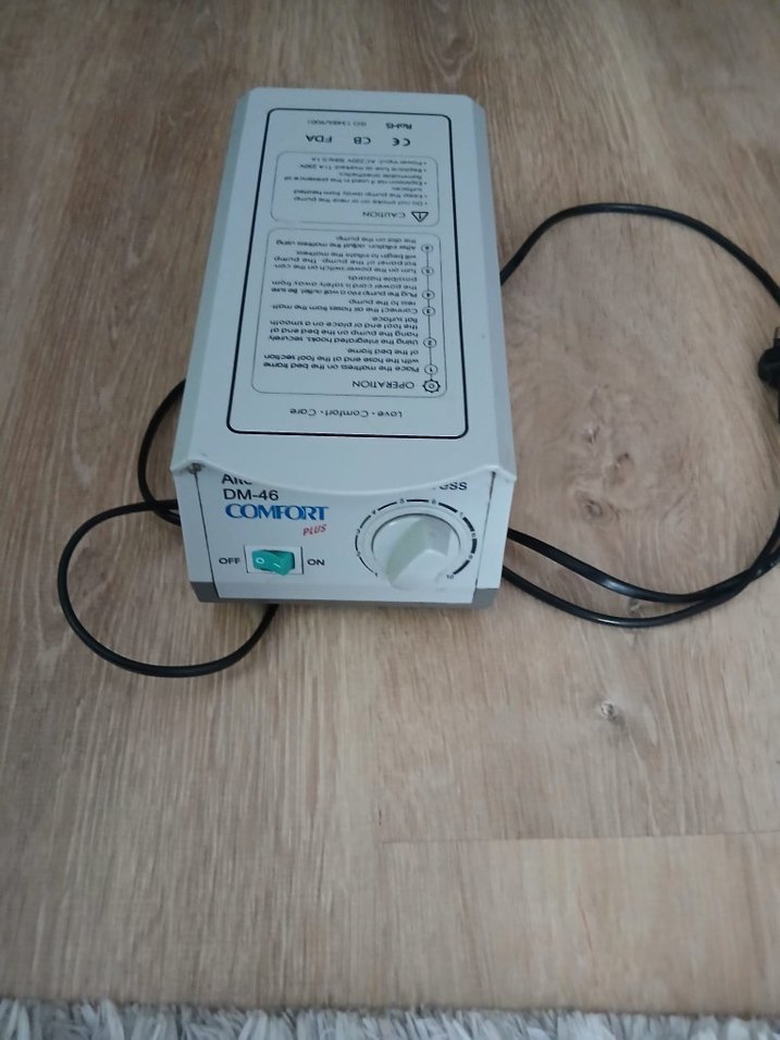 Hasta Yatağı Şişirme Motoru / Şişme Yatak Motoru ve yatağı - Görsel 4