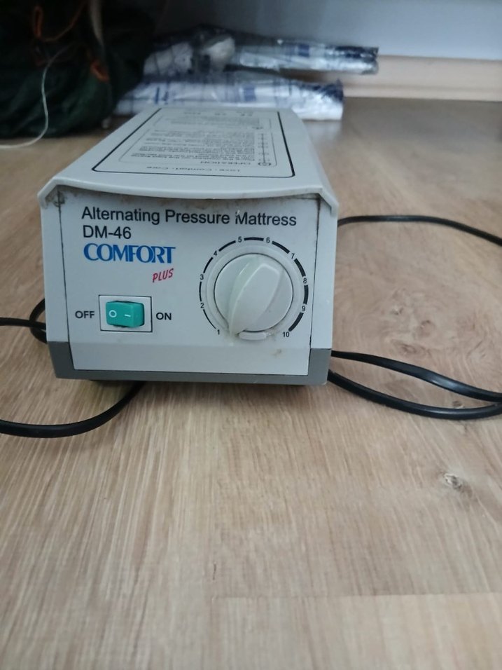 Hasta Yatağı Şişirme Motoru / Şişme Yatak Motoru ve yatağı - Görsel 3