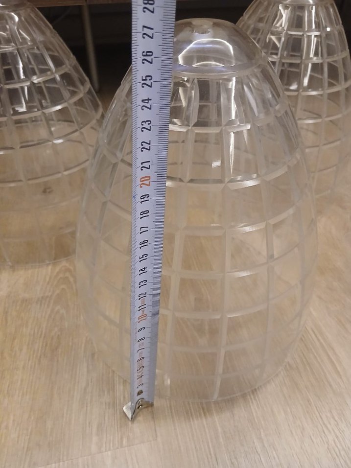 Kristal Kesme Cam Avize Camı 1 tanesi - Görsel 2