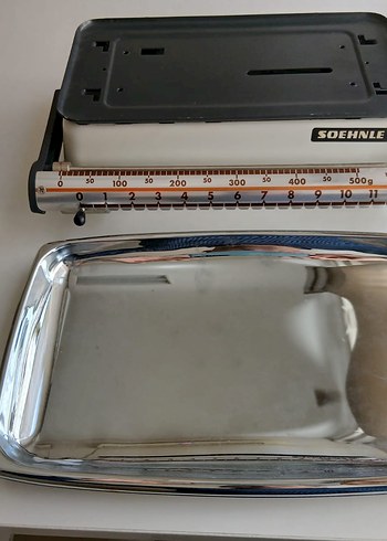 Terazi Baskül Alman Malı Sıfır 12 Kilogramlık Soehnle marka - Görsel 2