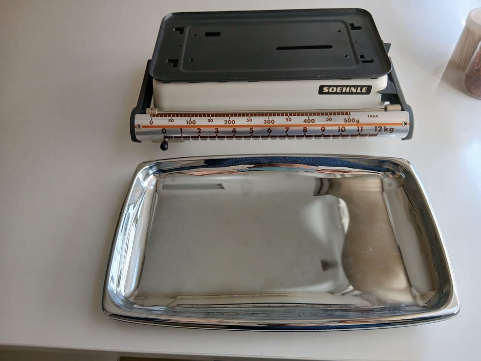 Terazi Baskül Alman Malı Sıfır 12 Kilogramlık Soehnle marka - Görsel 2