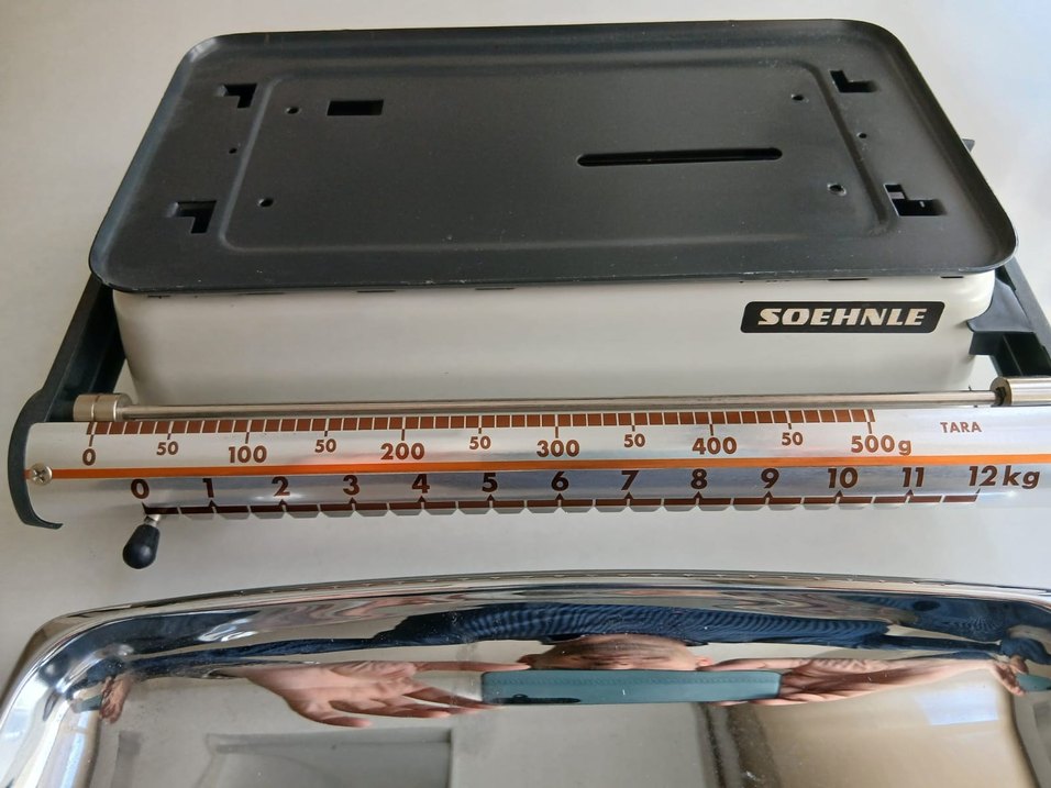 Terazi Baskül Alman Malı Sıfır 12 Kilogramlık Soehnle marka - Görsel 4