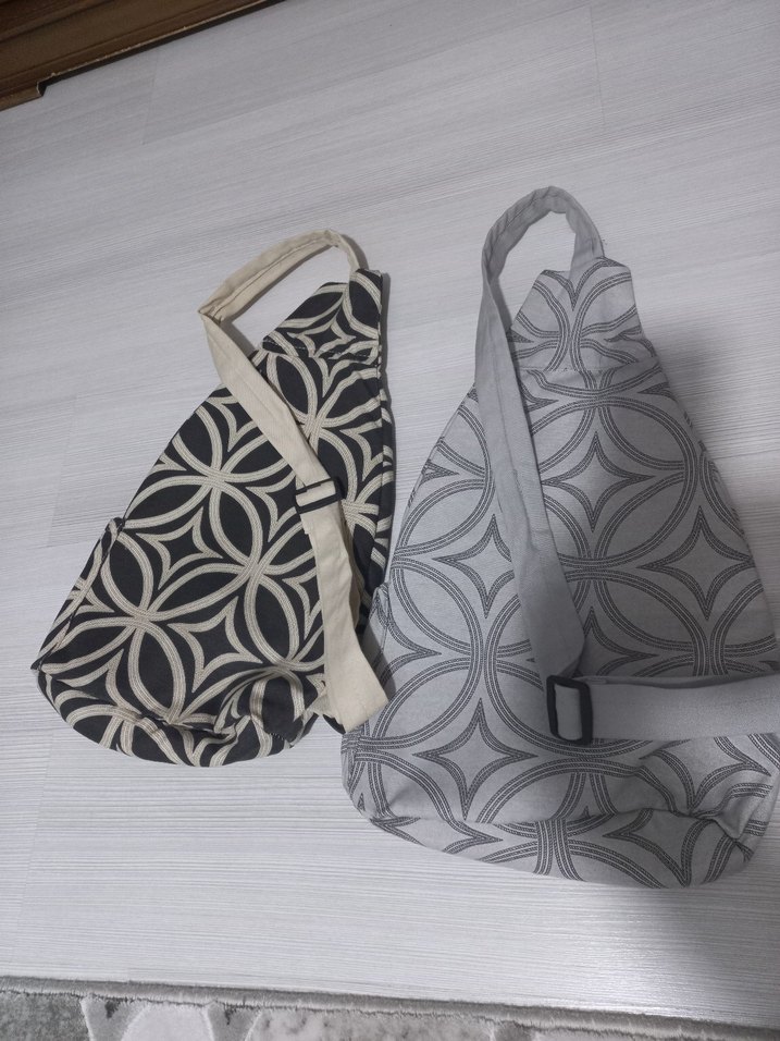 Gri Desenli Kadın Sırt Çantası - Görsel 2