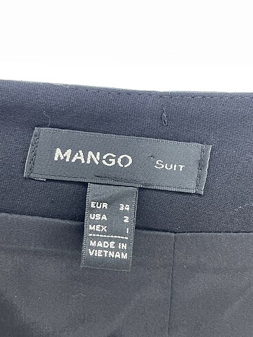 34 Beden siyah Renk Mango Mini Etek %70 İndirimli.