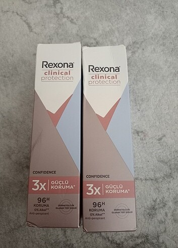 3 adet rexona. Açılmamış 