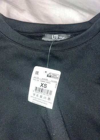 Siyah Kadın Uzun Kollu Omuz Detaylı Sweatshirt - Görsel 2