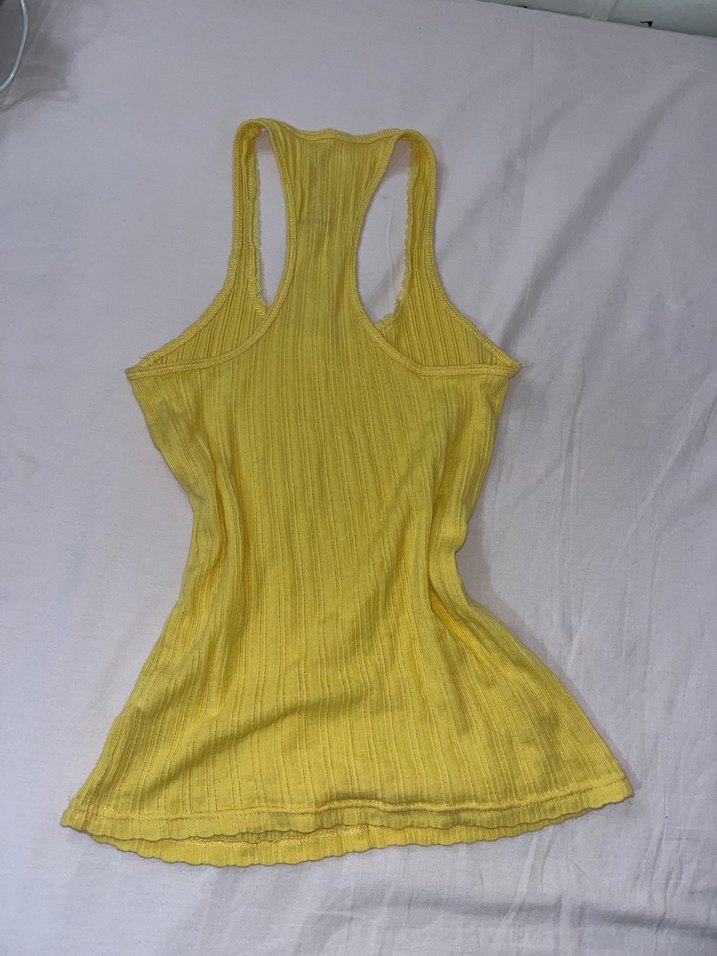 Sarı Fitilli Kolsuz Atlet - Görsel 2