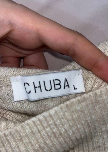 Krem Yüksek Yakalı Kadın Triko Süveter - Görsel 2