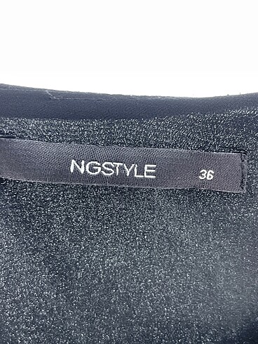 36 Beden siyah Renk NG Style Uzun Elbise %70 İndirimli.