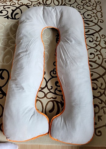 Beyaz Emzirme ve Hamilelik Yastığı - Görsel 3