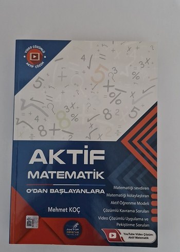 Beden Renk AKTİF YAYINLARI TYT MATEMATİK-BİYOLOJİ-FİZİK-KİMYA