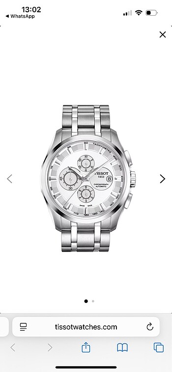 Tissot Couturier Chronograph ORJİNAL