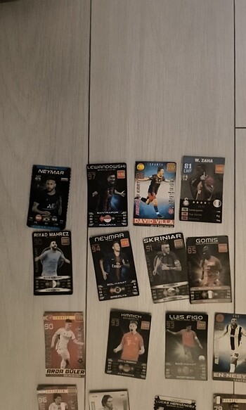  Erkekler için futbol kartı 