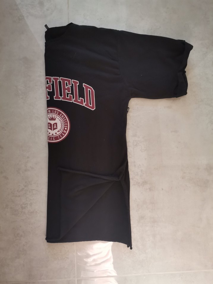 BERFIELD Baskılı Siyah Tişört - Görsel 3