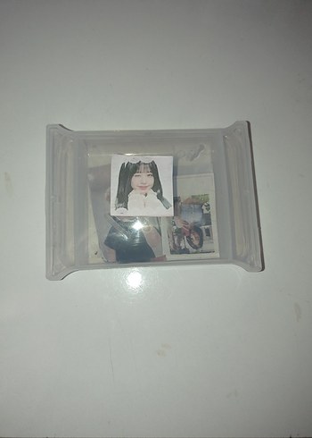 Beyaz Şeffaf sticker kutusu