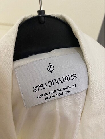 xl Beden beyaz Renk Stradivarus ceket