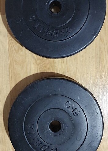 Delta 2 Adet 5 KG Ağırlık Plakası | Toplam 10 KG I Temiz