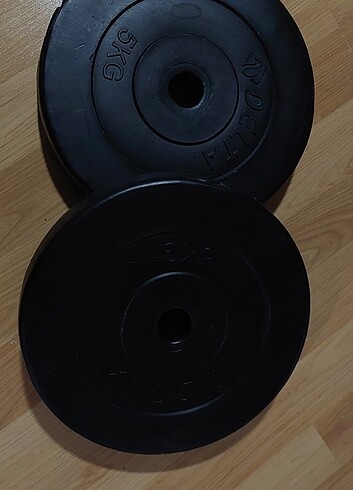 Delta 2 Adet 5 KG Ağırlık Plakası | Toplam 10 KG I Temiz