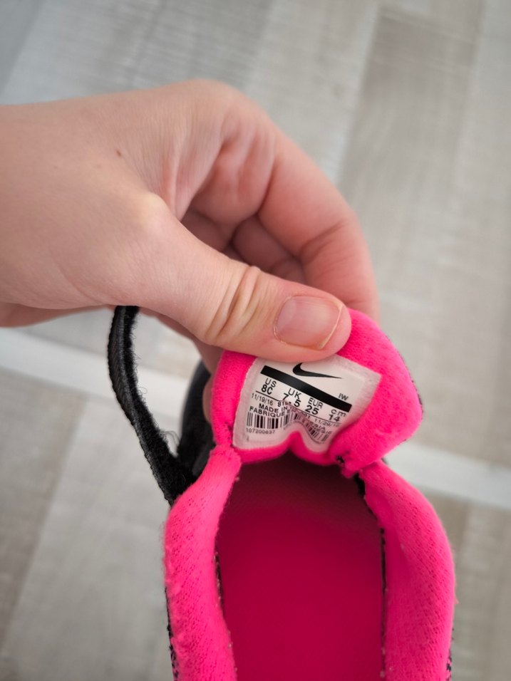 Kız Çocuk Pembe Nike Sneaker Velcro - Görsel 3