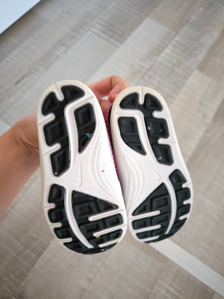 Kız Çocuk Pembe Nike Sneaker Velcro - Görsel 5