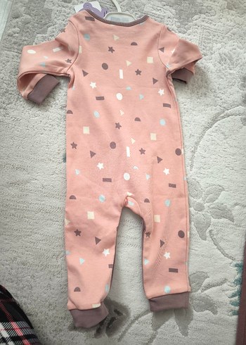 Pembe  Bebek Kız Tulumu Etiketlidir. - Görsel 3