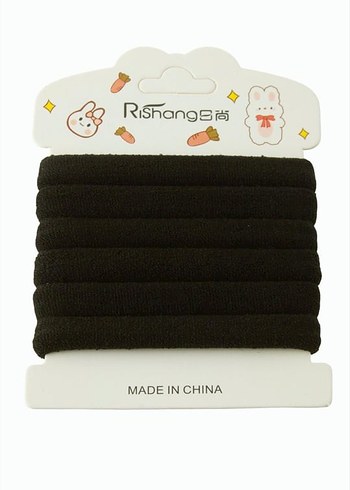 Pastel Renkli Lastikli Çocuk Saç Tokaları - Görsel 13