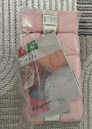 Alize Pudra El Örgü İpi 5li Paket adet fiyatı 80 - Görsel 2