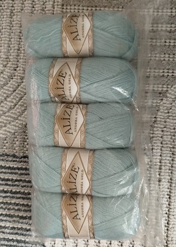 Alize Pudra El Örgü İpi 5li Paket adet fiyatı 80 - Görsel 7
