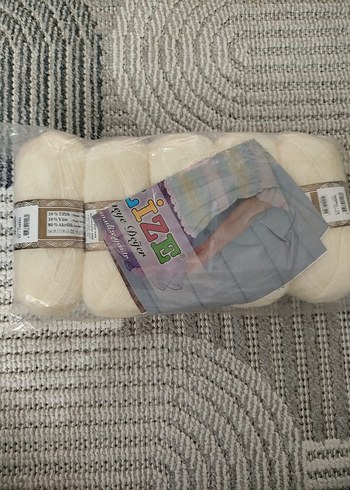 Alize Pudra El Örgü İpi 5li Paket adet fiyatı 80 - Görsel 9