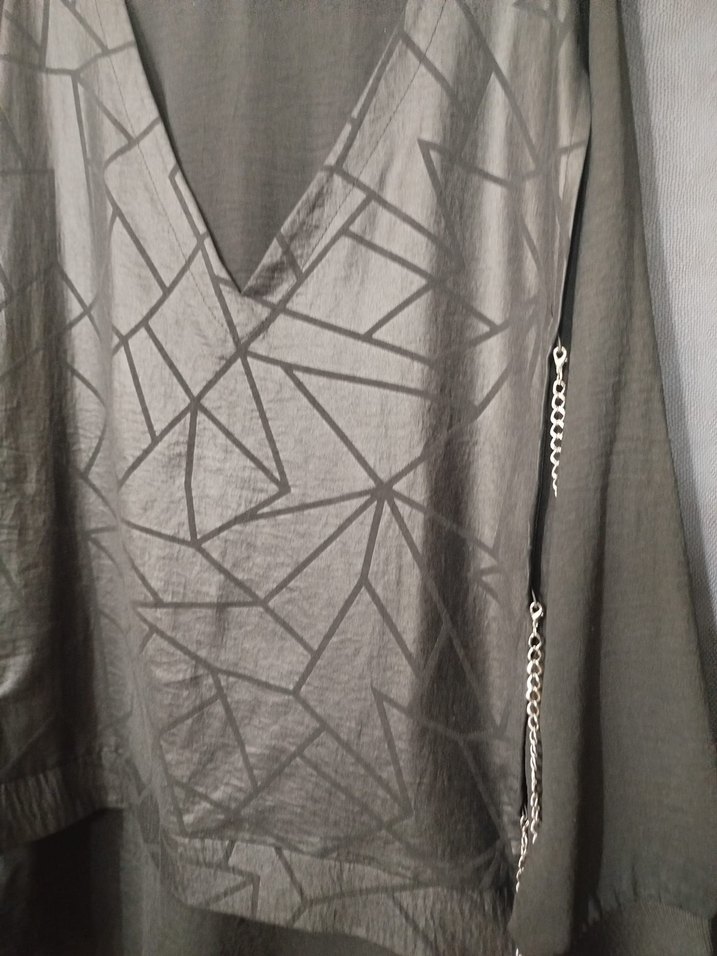 Uzun Kollu Siyah Tunik ve siyah takım ayrı ayrı - Görsel 4