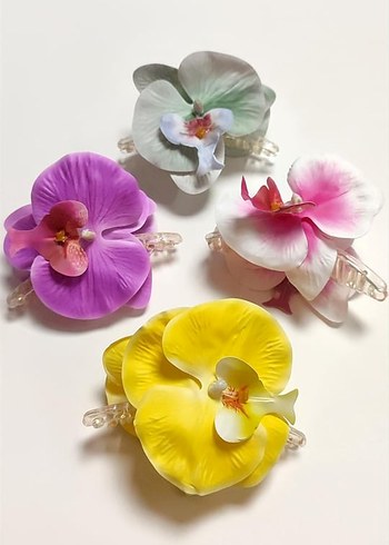 Örgü Çiçekli Bohem Çocuk Toka - Görsel 9