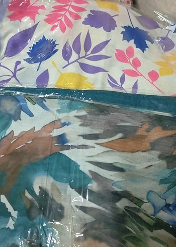 Renkli Fermuarlı Bohem Kadın şal - Görsel 3