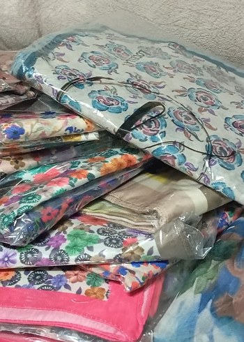 Renkli Fermuarlı Bohem Kadın şal - Görsel 4