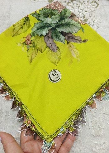 iğne İşlemeli Bohem Kadın tülbent - Görsel 7